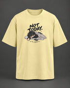 Just Exist Graphic Oversized T-Shirt