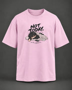 Just Exist Graphic Oversized T-Shirt