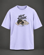Just Exist Graphic Oversized T-Shirt