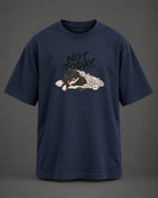 Just Exist Graphic Oversized T-Shirt
