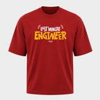 Artwear Last Minute Engineer Oversized T-Shirt