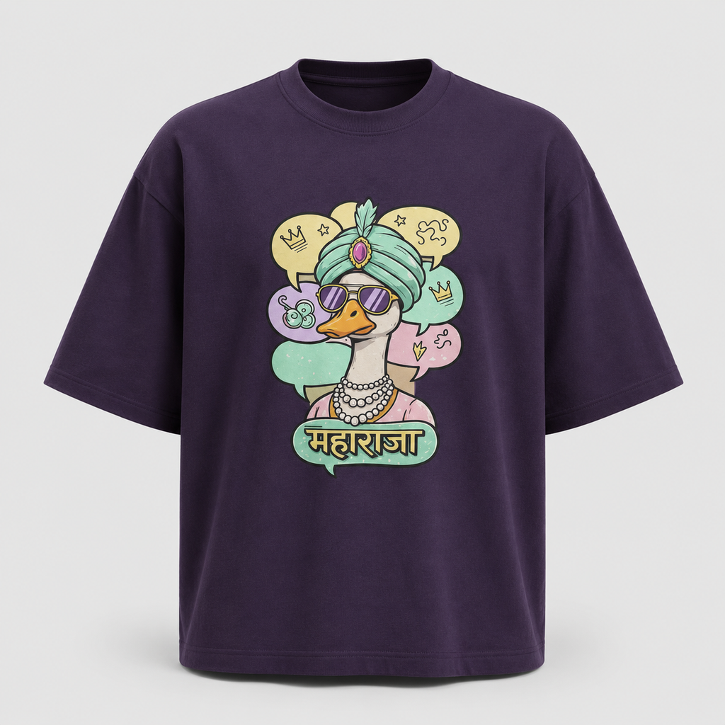 Artwear Maharaja Quack Oversized T-Shirt