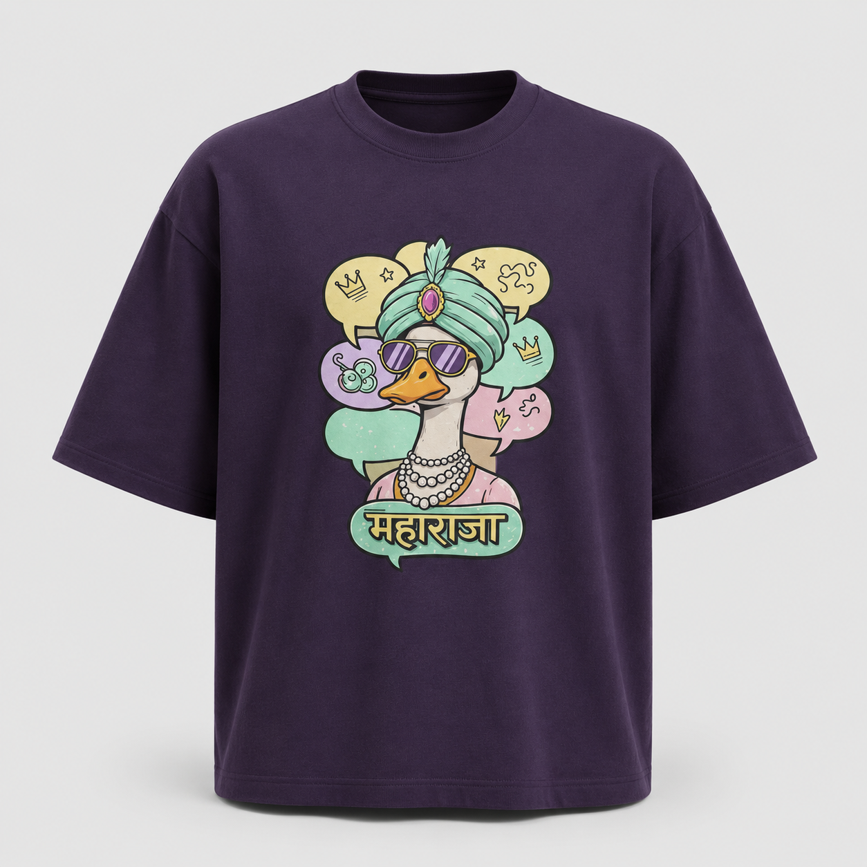 Artwear Maharaja Quack Oversized T-Shirt