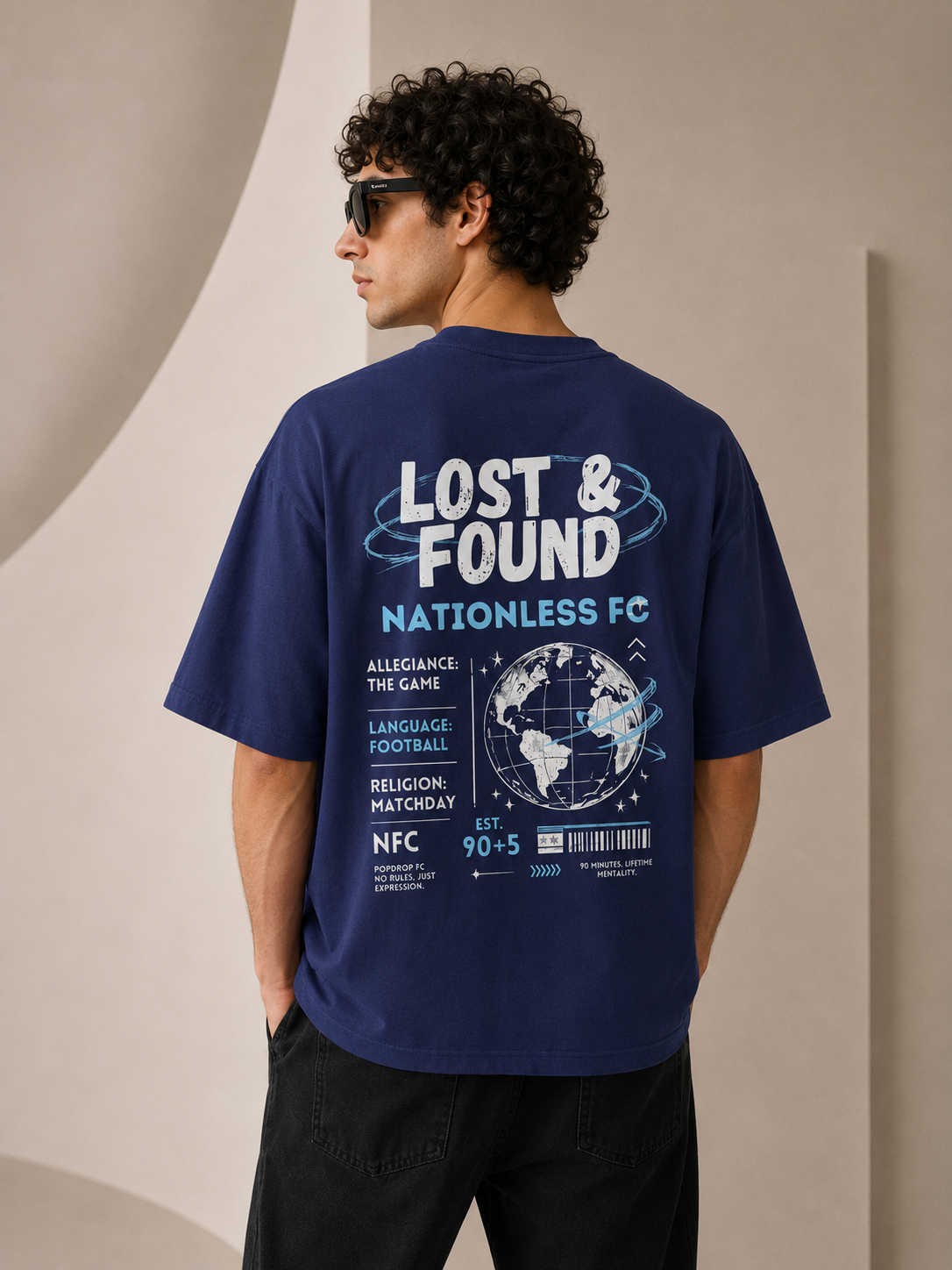 Nationless FC Studio Oversized T-Shirt