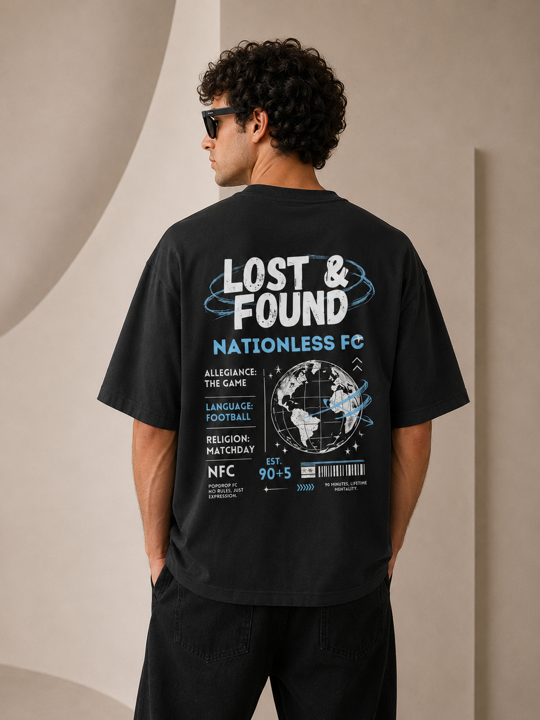 Nationless FC Studio Oversized T-Shirt