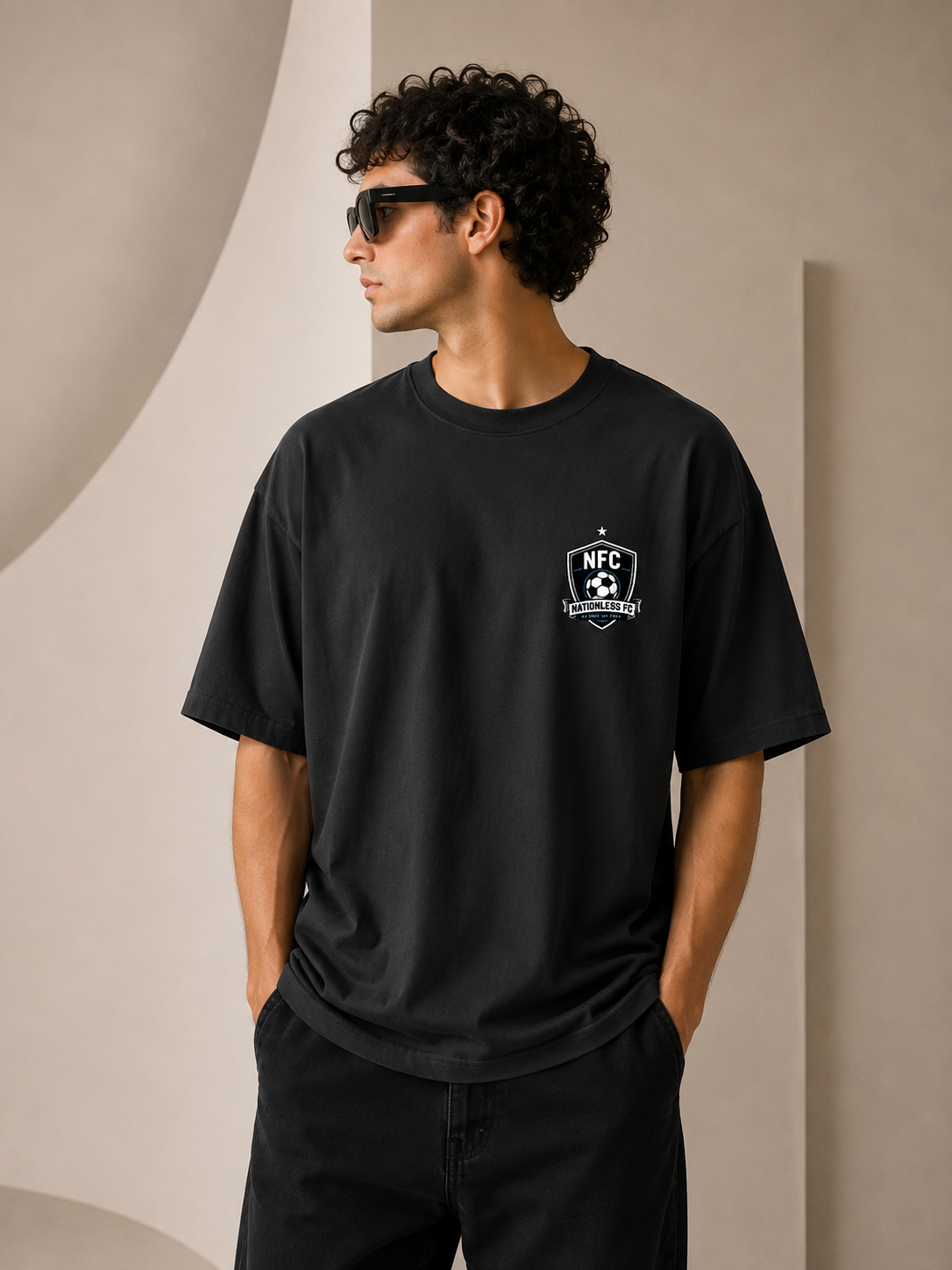 Nationless FC Studio Oversized T-Shirt