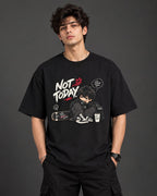 Not Today Chibli Oversized T-Shirt