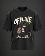 Offline. Good Days Ahead. Chibli Oversized T-Shirt