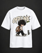 Offline. Good Days Ahead. Chibli Oversized T-Shirt