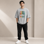 Artwear 90s Glitch Graphic Oversized T-Shirt