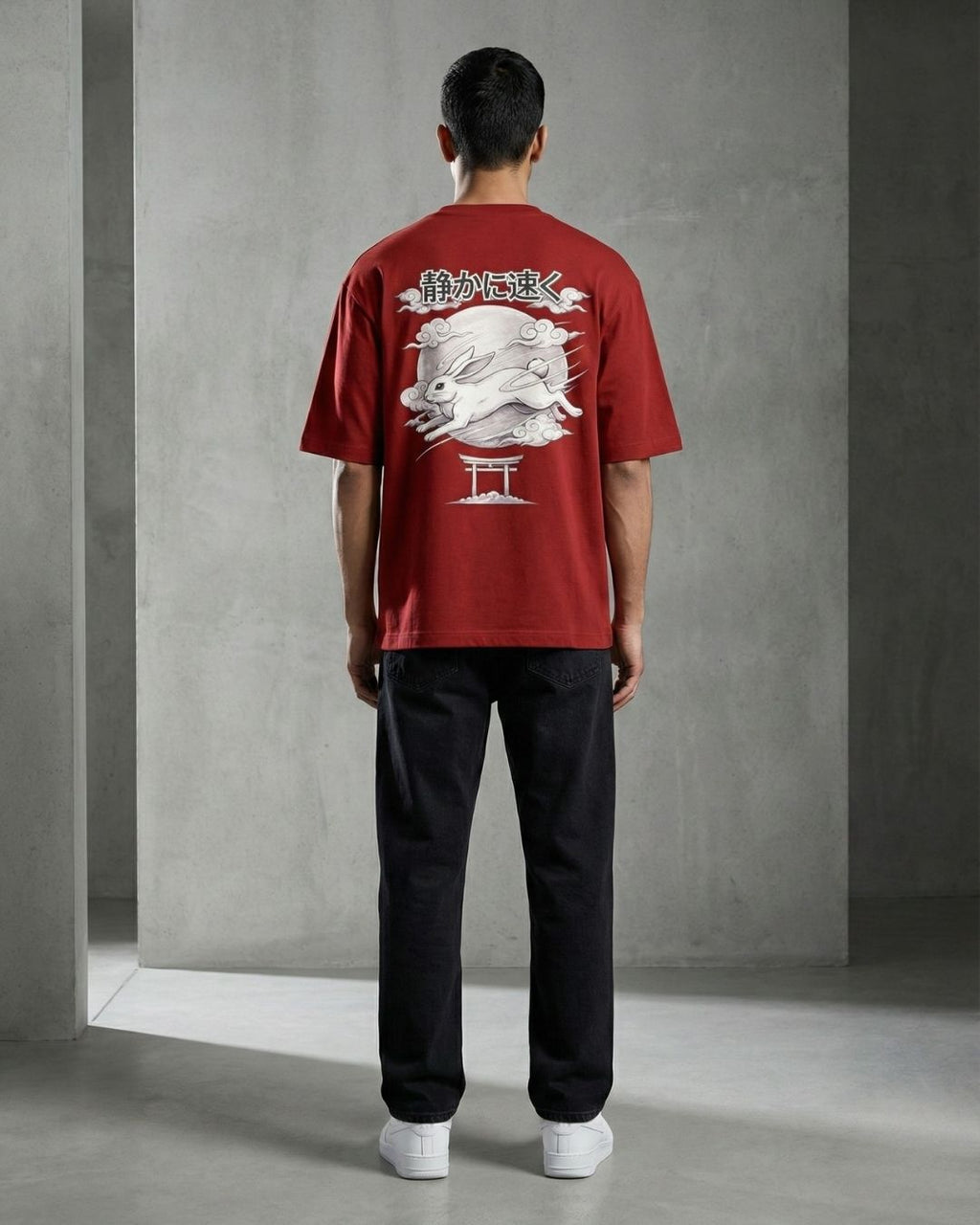 Silent Rush — Oversized Artwear T-Shirt