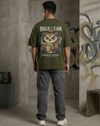 Build @ 2AM — Oversized Streetwear T-Shirt