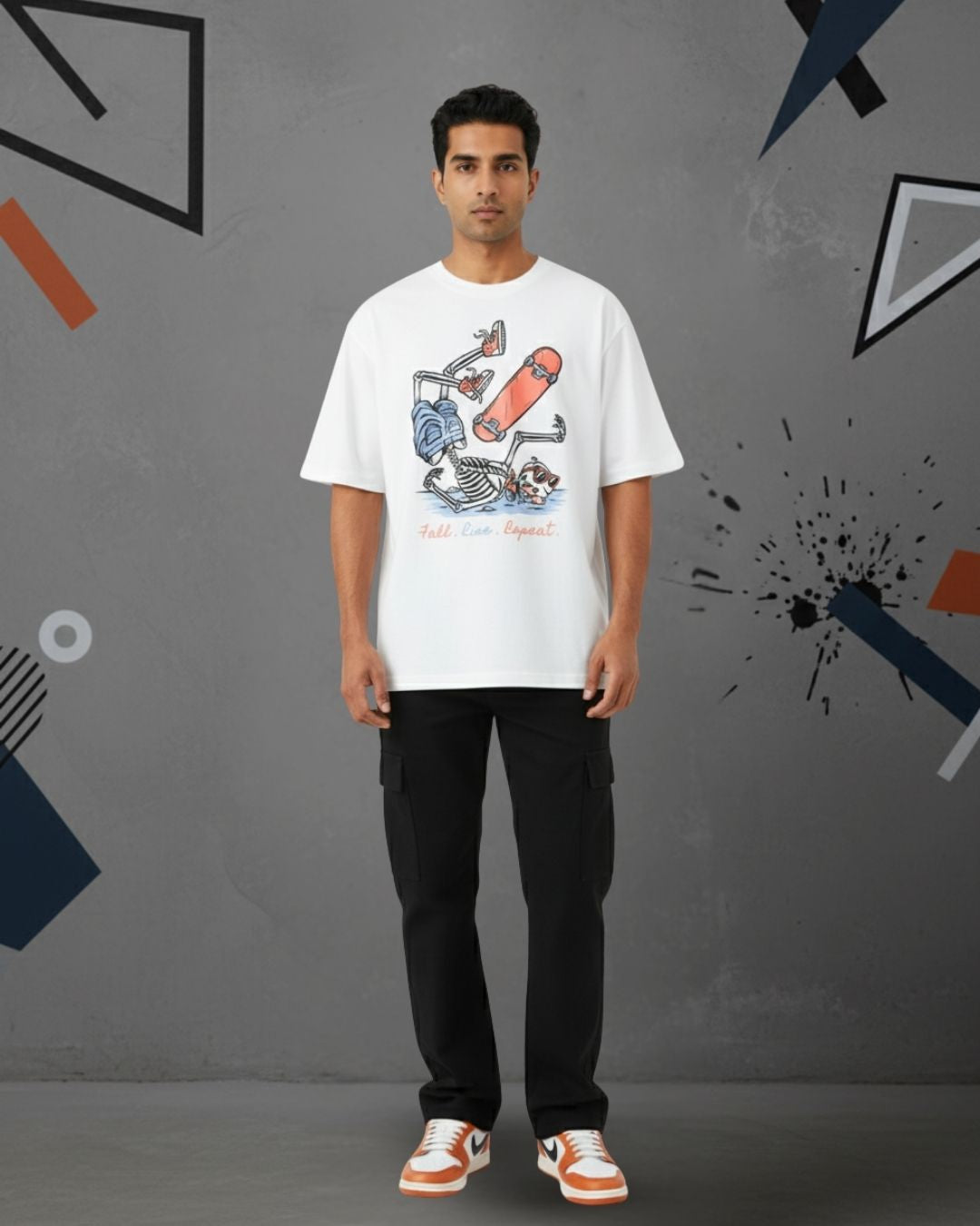 CODE: CHAOTIC OVERSIZED TEE – POPDROP DROP