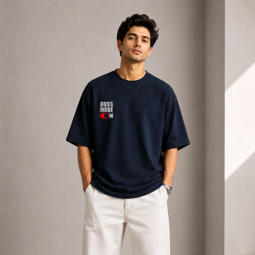 Essentials Boss Mode On Oversized T-Shirt