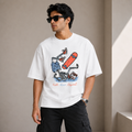 Artwear Fall. Rise. Repeat. Oversized T-Shirt