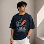 Artwear Fall. Rise. Repeat. Oversized T-Shirt