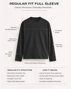 Custom Full Sleeve T-Shirt 180 GSM Cotton Regular Fit - Design Your Own