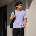 Essentials Lavender Supima Regular Fit T-Shirt