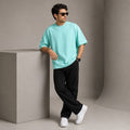 Essentials Mint Heavy Basic Oversized T-Shirt