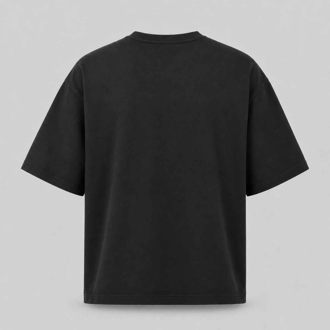 Essentials Heavy Basic Black Oversized T-Shirt