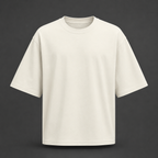 Essentials Off-White Heavy Basic Oversized T-Shirt