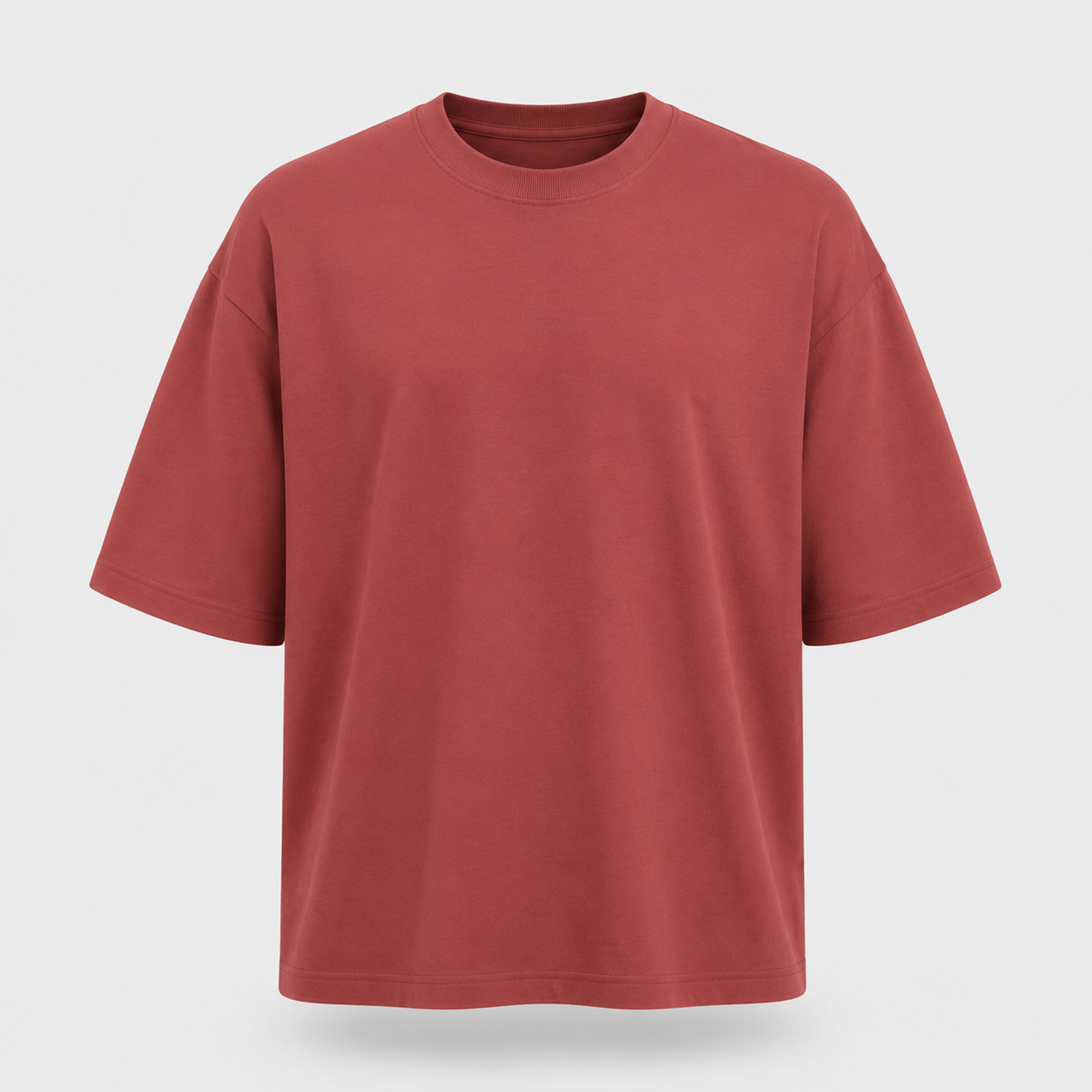 Essentials Coral Heavy Basic Oversized T-Shirt