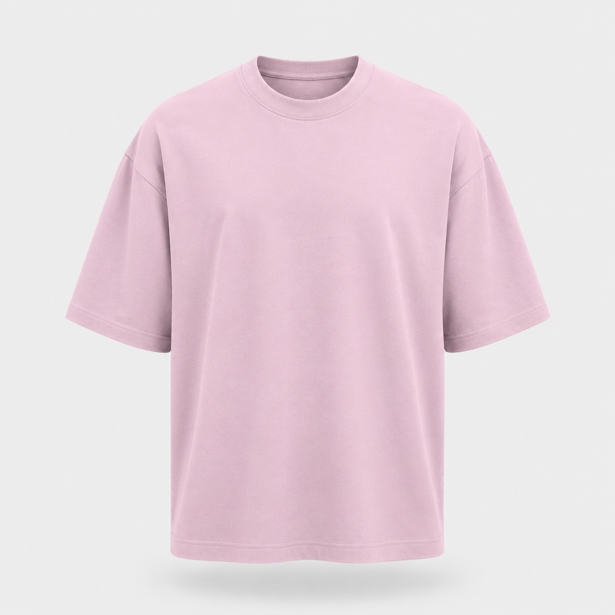 Essentials Light Baby Pink Heavy Basic Oversized T-Shirt