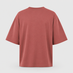 Essentials Coral Heavy Basic Oversized T-Shirt