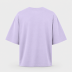 Essentials Lavender Heavy Basic Oversized T-Shirt
