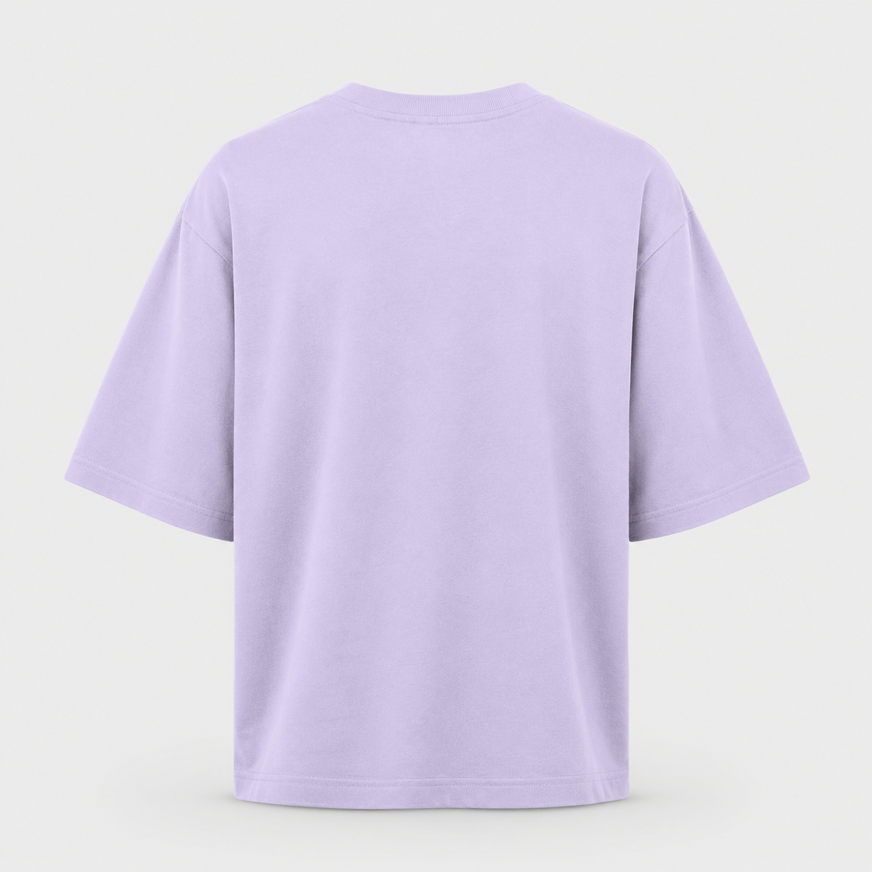 Essentials Lavender Heavy Basic Oversized T-Shirt