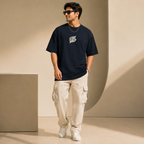 Artwear Stay Wild Wolf Graphic Oversized T-Shirt