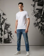 WHITE SUPIMA TEE EVERYDAY ESSENTIAL  – CLASSIC FIT IN LUXURY COTTON