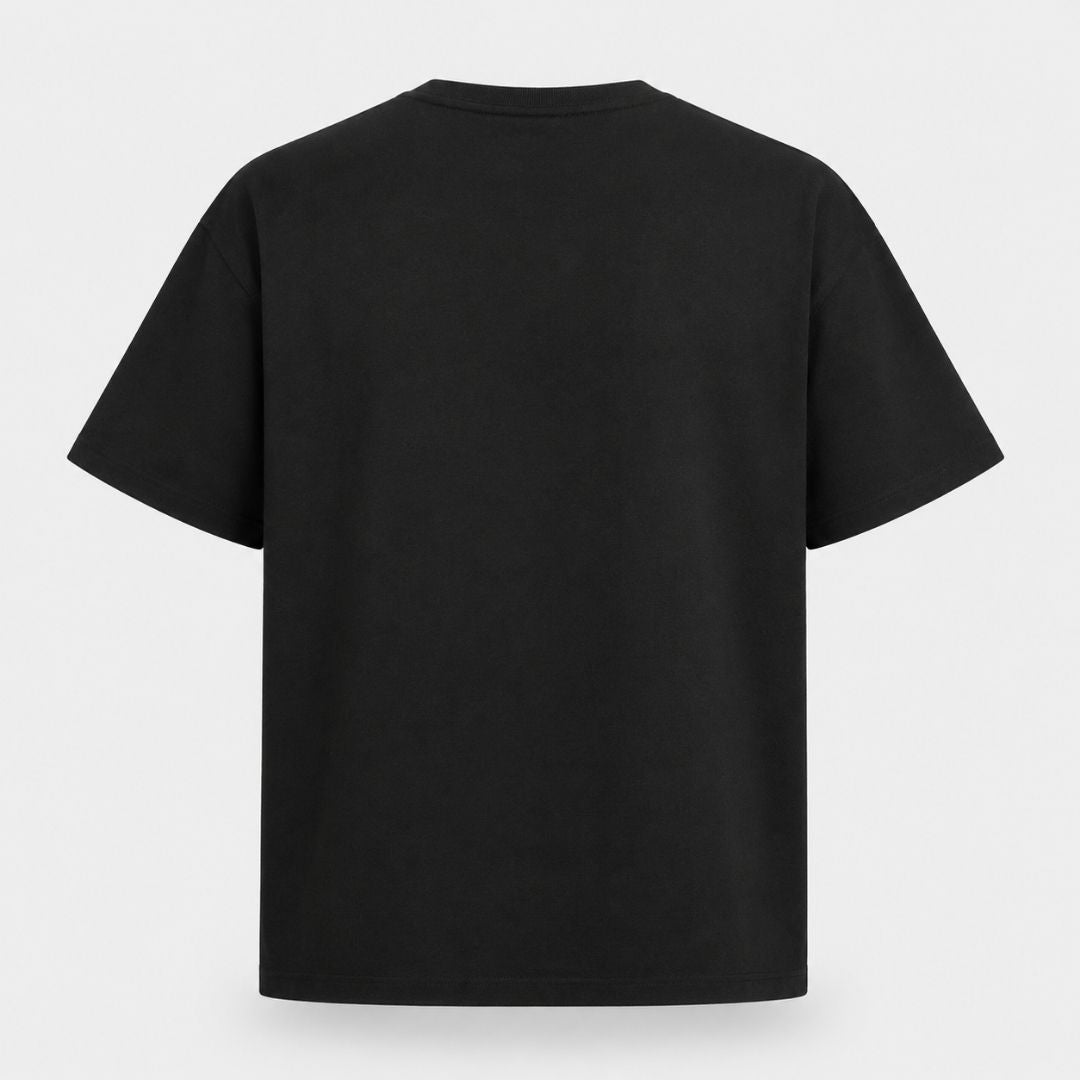 Essentials Black Supima Regular Fit T-Shirt