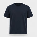 Essentials Navy Blue Supima Regular Fit T-Shirt