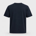 Essentials Navy Blue Supima Regular Fit T-Shirt