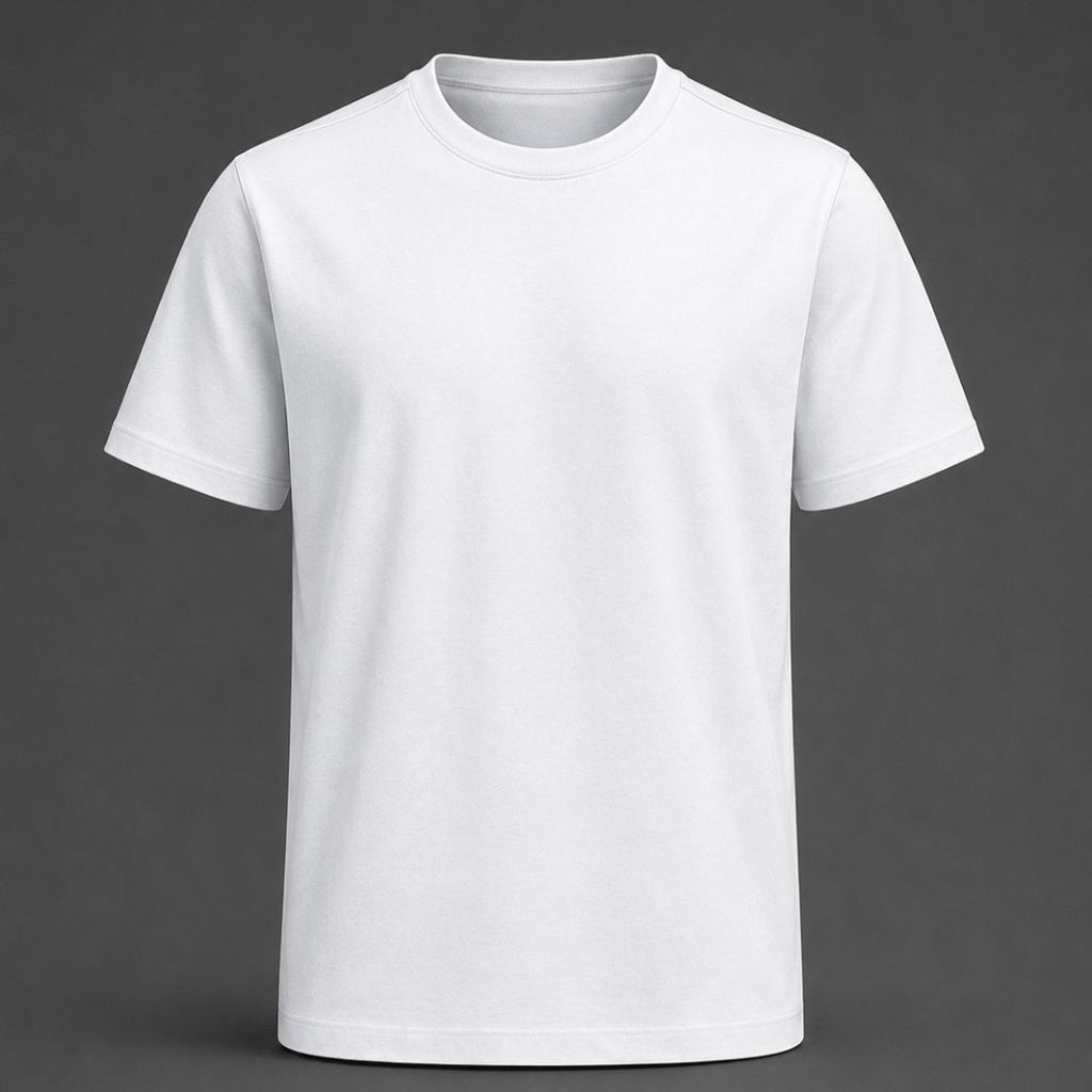 Essentials White Supima Regular Fit T-Shirt