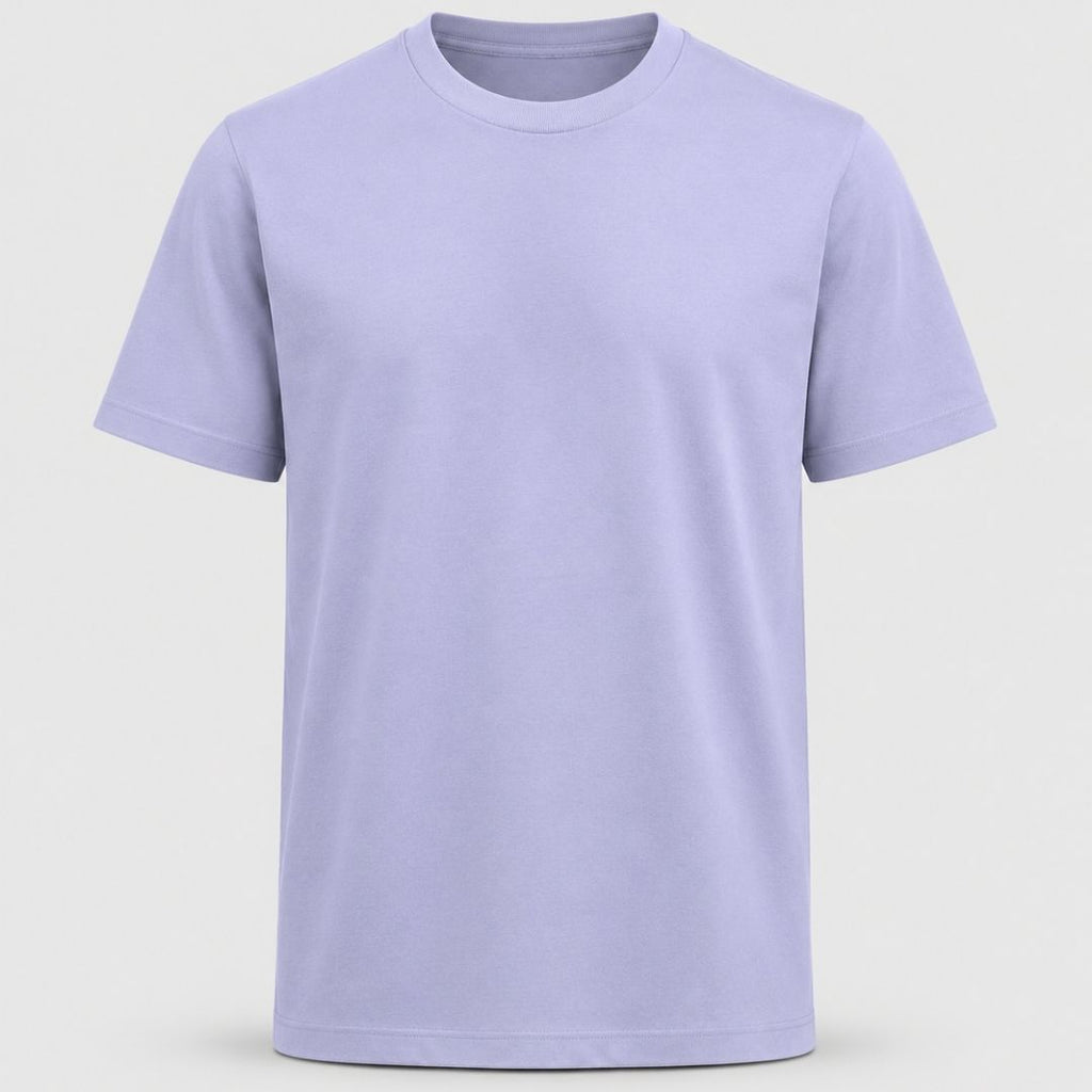 Essentials Lavender Supima Regular Fit T-Shirt