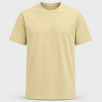 Essentials Beige Supima Regular Fit T-Shirt