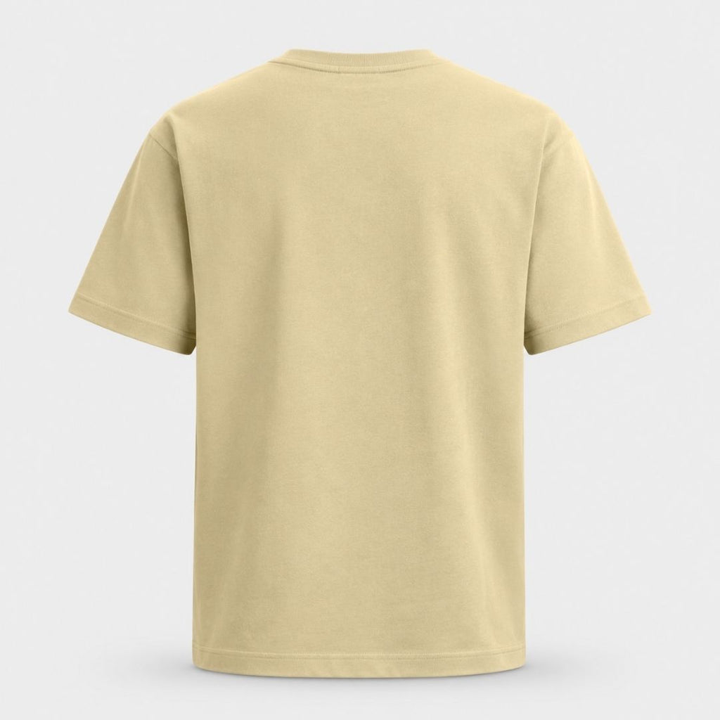 Essentials Beige Supima Regular Fit T-Shirt