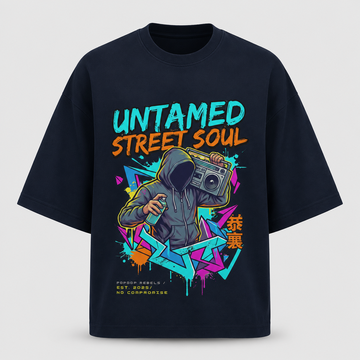 Artwear Untamed Street Soul Oversized Graphic T-Shirt