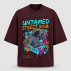 Artwear Untamed Street Soul Oversized Graphic T-Shirt