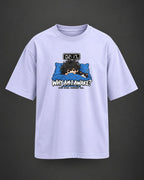 Why Am I Awake? Chibli Oversized T-Shirt