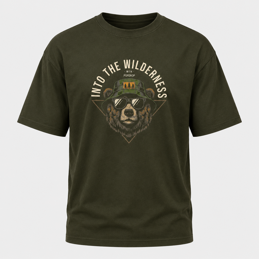 Artwear Into The Wilderness Oversized T-Shirt