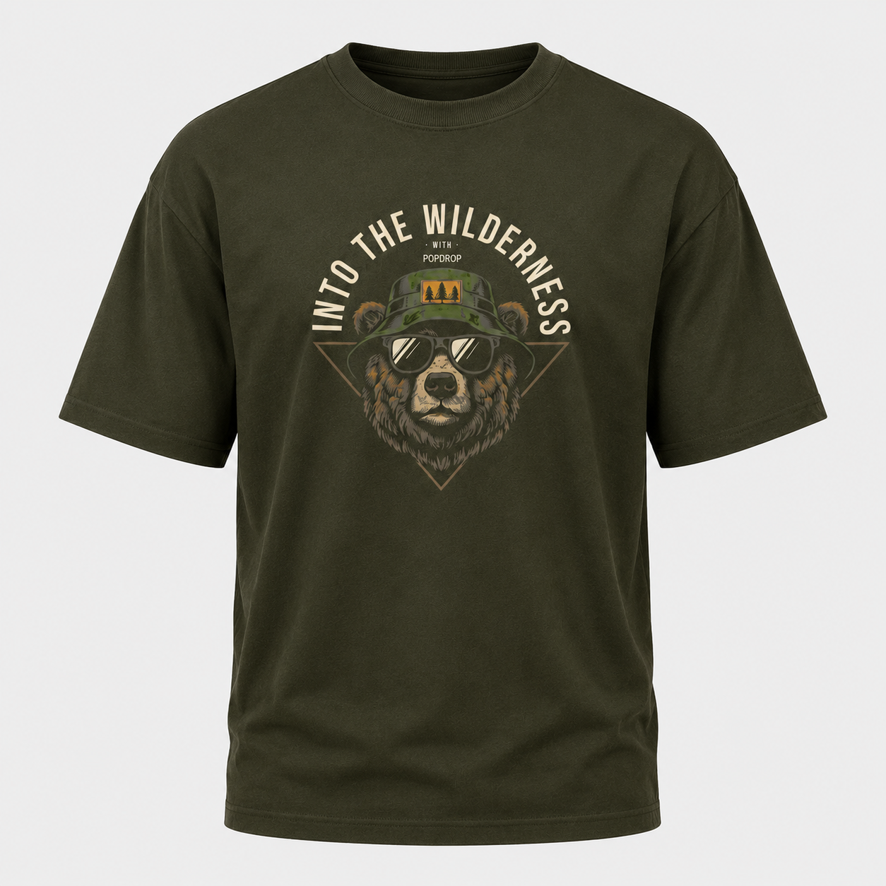 Artwear Into The Wilderness Oversized T-Shirt