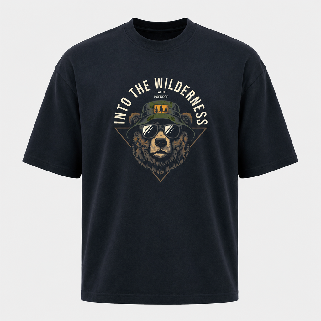 Artwear Into The Wilderness Oversized T-Shirt