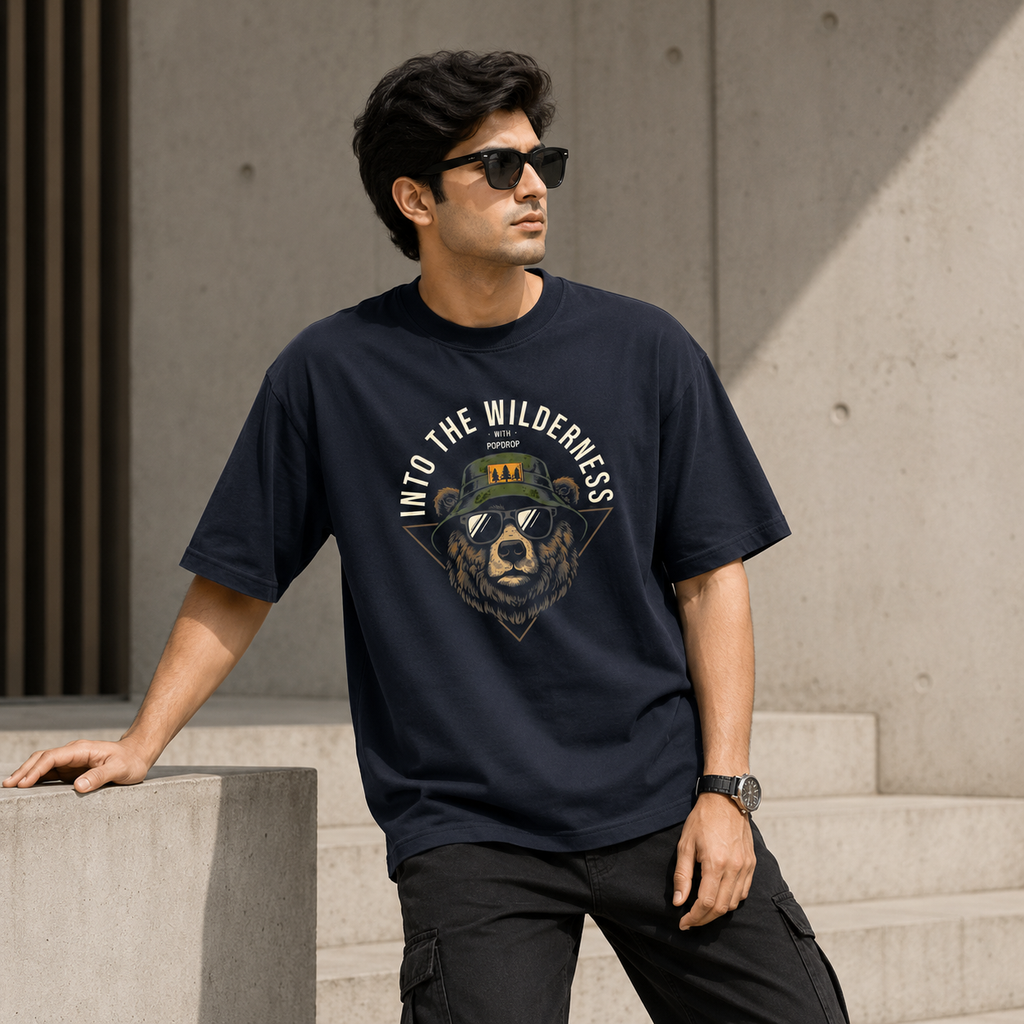 Artwear Into The Wilderness Oversized T-Shirt