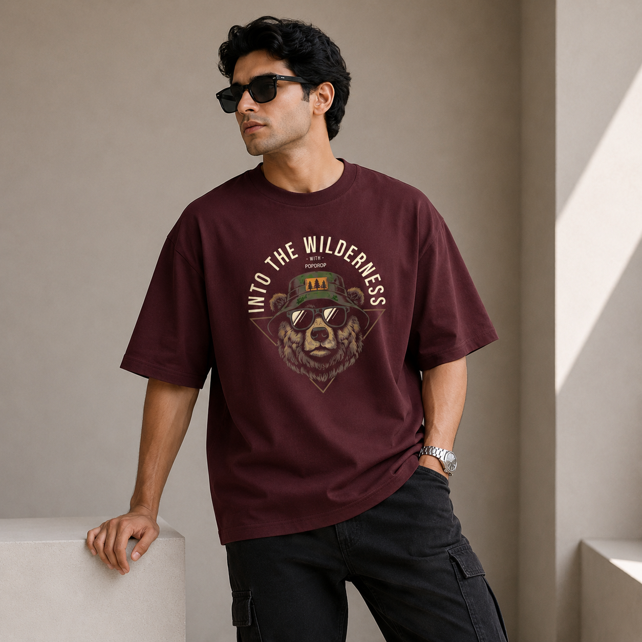 Artwear Into The Wilderness Oversized T-Shirt